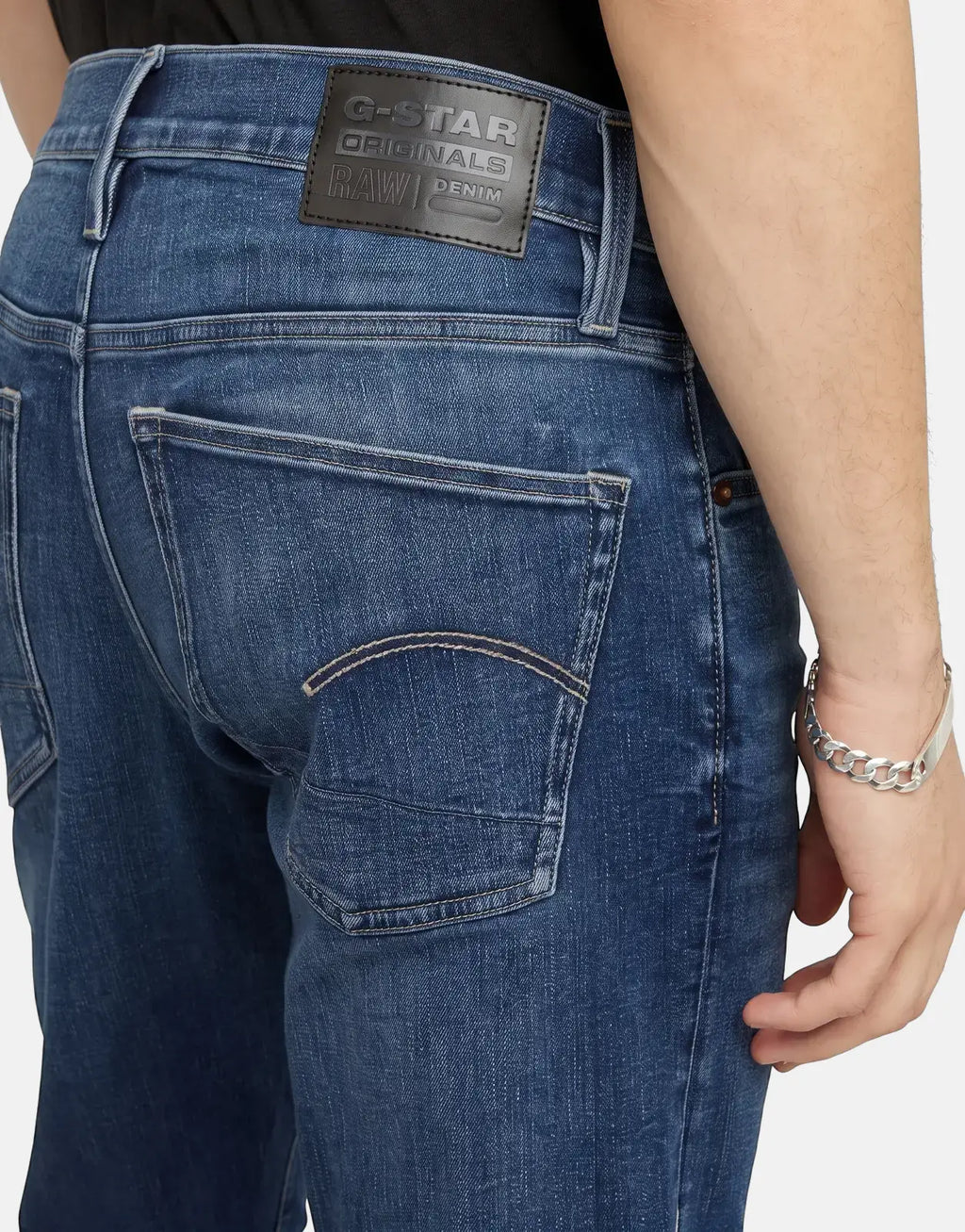 G-Star RAW 3301 Slim Medium Aged Jeans - view 4