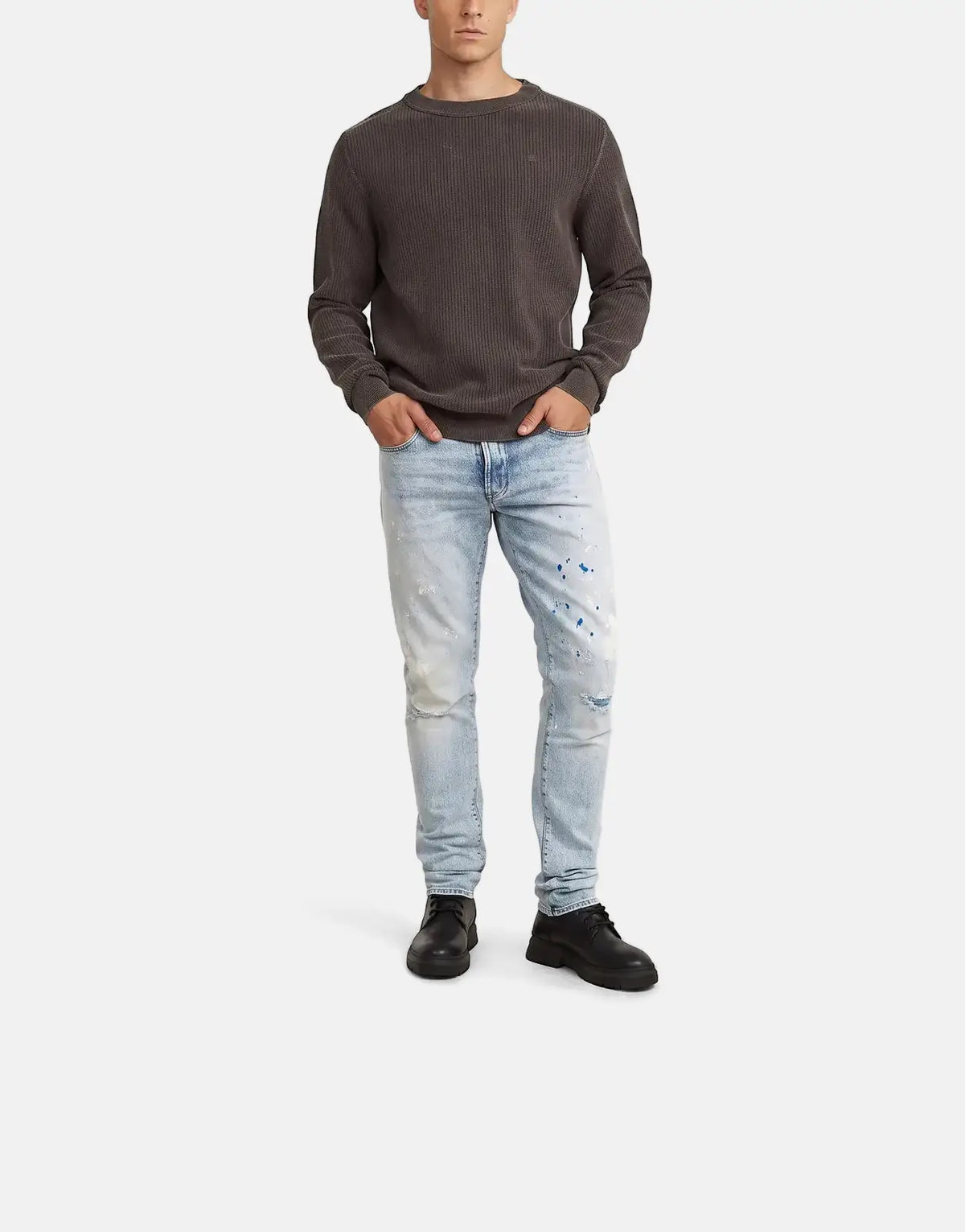 G-Star RAW 3301 Slim Sun Faded Paint Blue - view 4