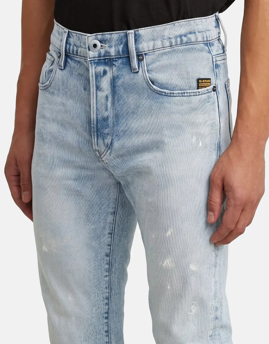 G-Star RAW 3301 Slim Sun Faded Paint Blue - view 3