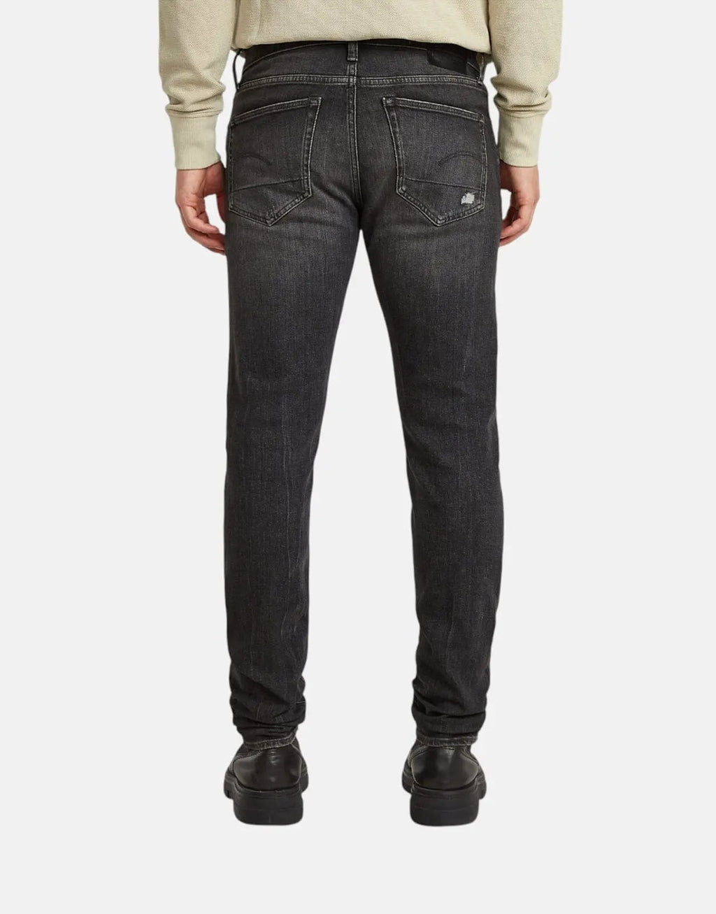 G-Star RAW 3301 Slim Worn Black Metal Jeans - view 2