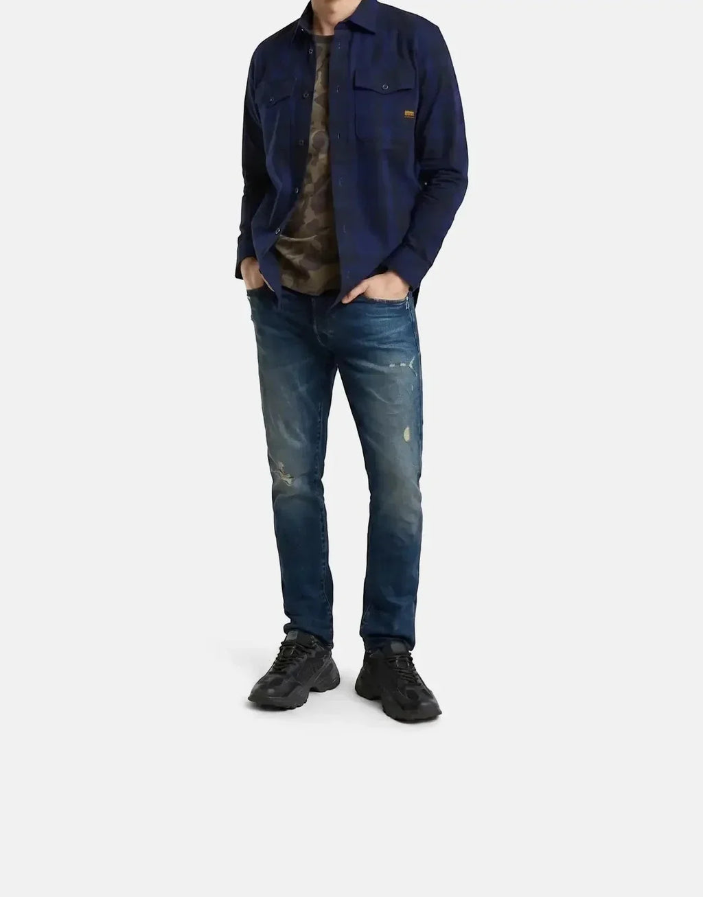 G-Star RAW 3301 Slim Worn In Mountain Jeans - view 5