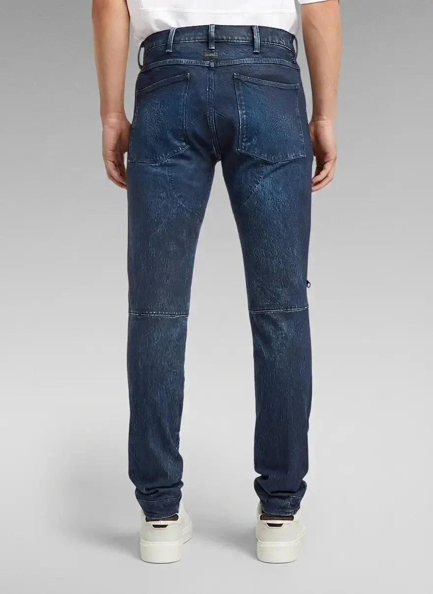 G-Star RAW 5620 3D Zip Knee Faded Cerulean Skinny Jeans - view 6