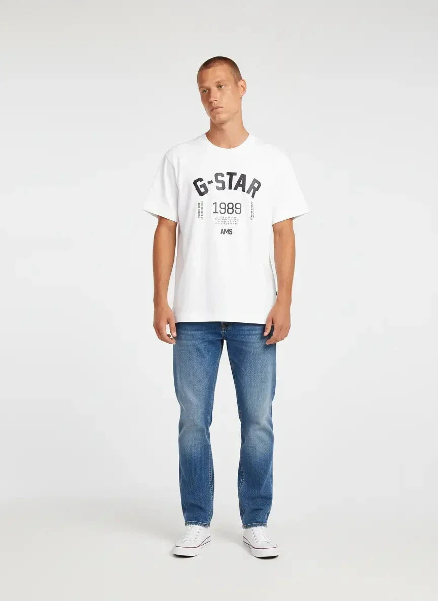 G-Star RAW 89 Back Loose White T-Shirt - view 4