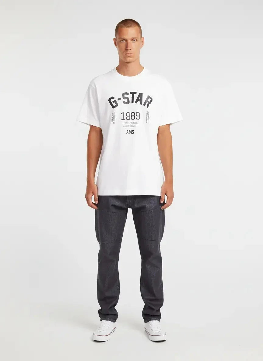 G-Star RAW 89 Back Loose White T-Shirt - view 5