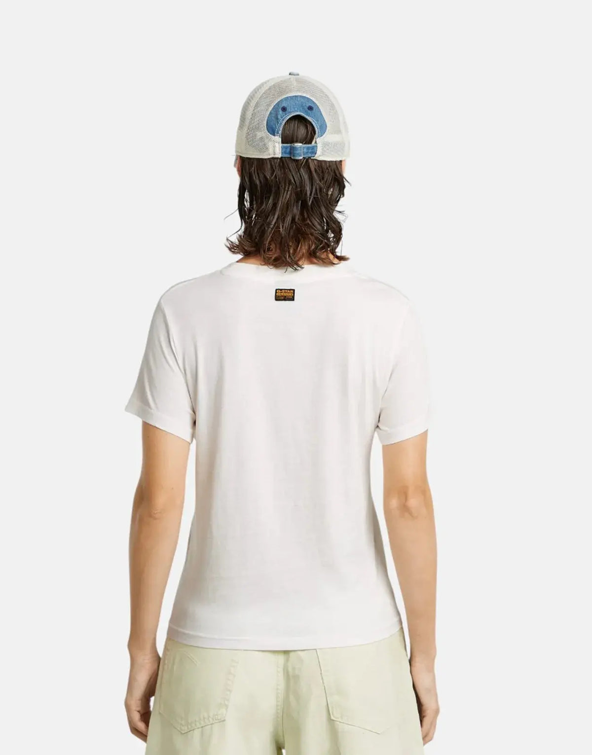 G-Star RAW Adjustable Slim T-Shirt White - view 2
