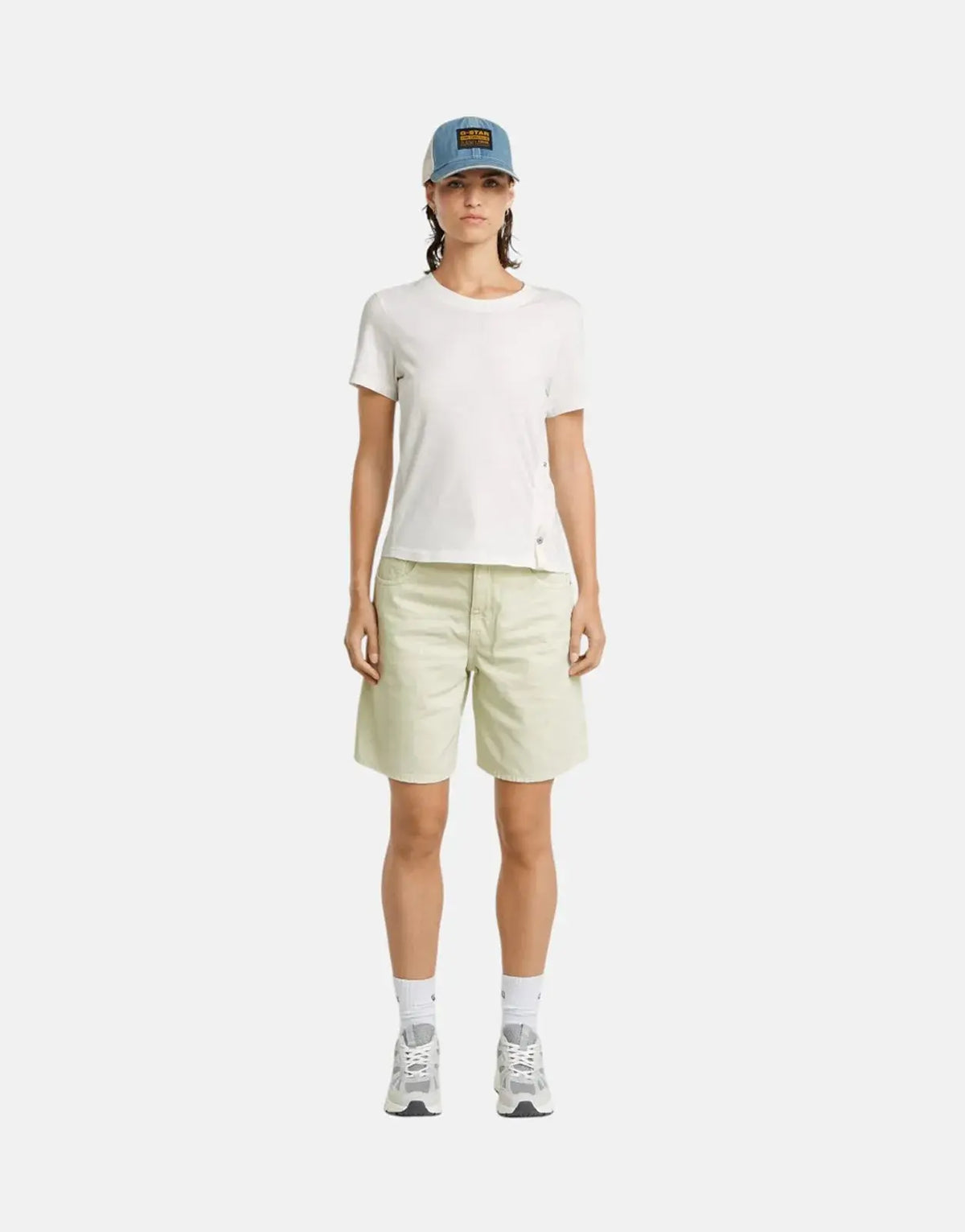 G-Star RAW Adjustable Slim T-Shirt White - view 4