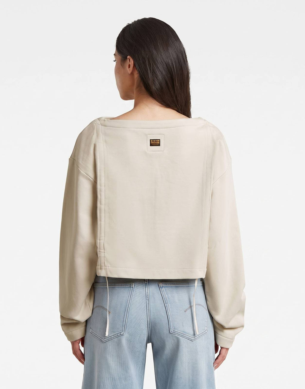 G-Star RAW Adjustable Strings Whitebait Sweatshirt - view 2