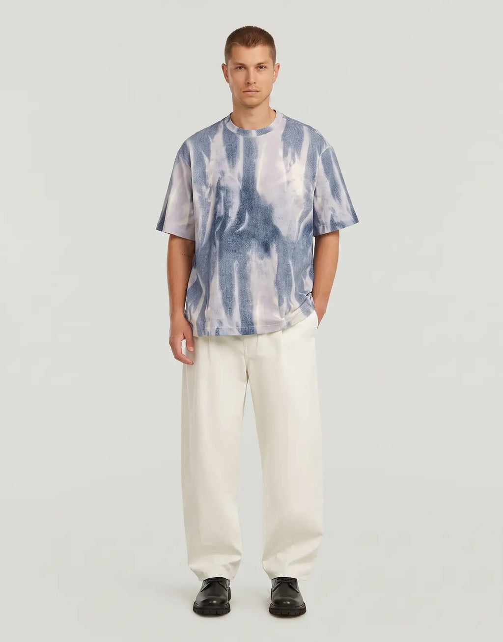 G-Star RAW All Over Loose Denim Flame T-Shirt - view 4