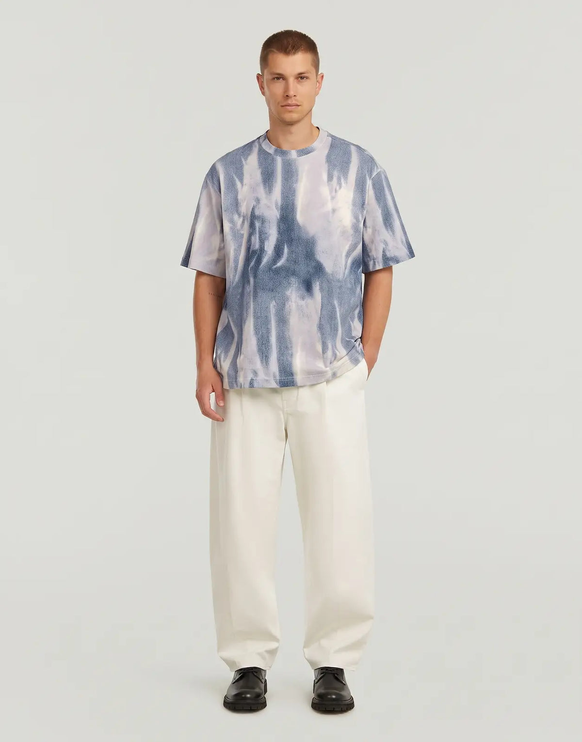 G-Star RAW All Over Loose Denim Flame T-Shirt - view 4
