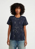 G-Star RAW All Over Print Salute Wave Spray T-Shirt