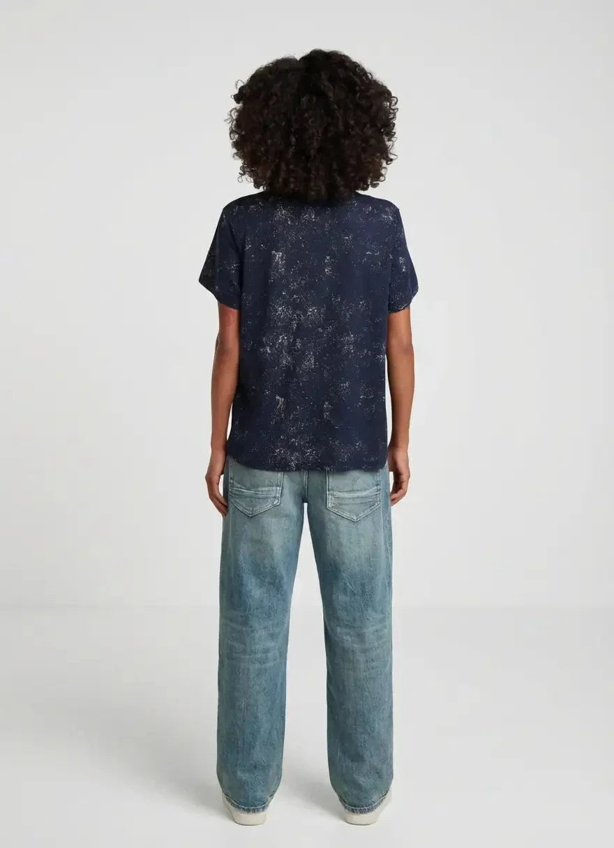 G-Star RAW All Over Print Salute Wave Spray T-Shirt - view 2