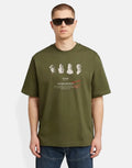 G-Star RAW Artifacts Boxy Shadow Olive T-Shirt