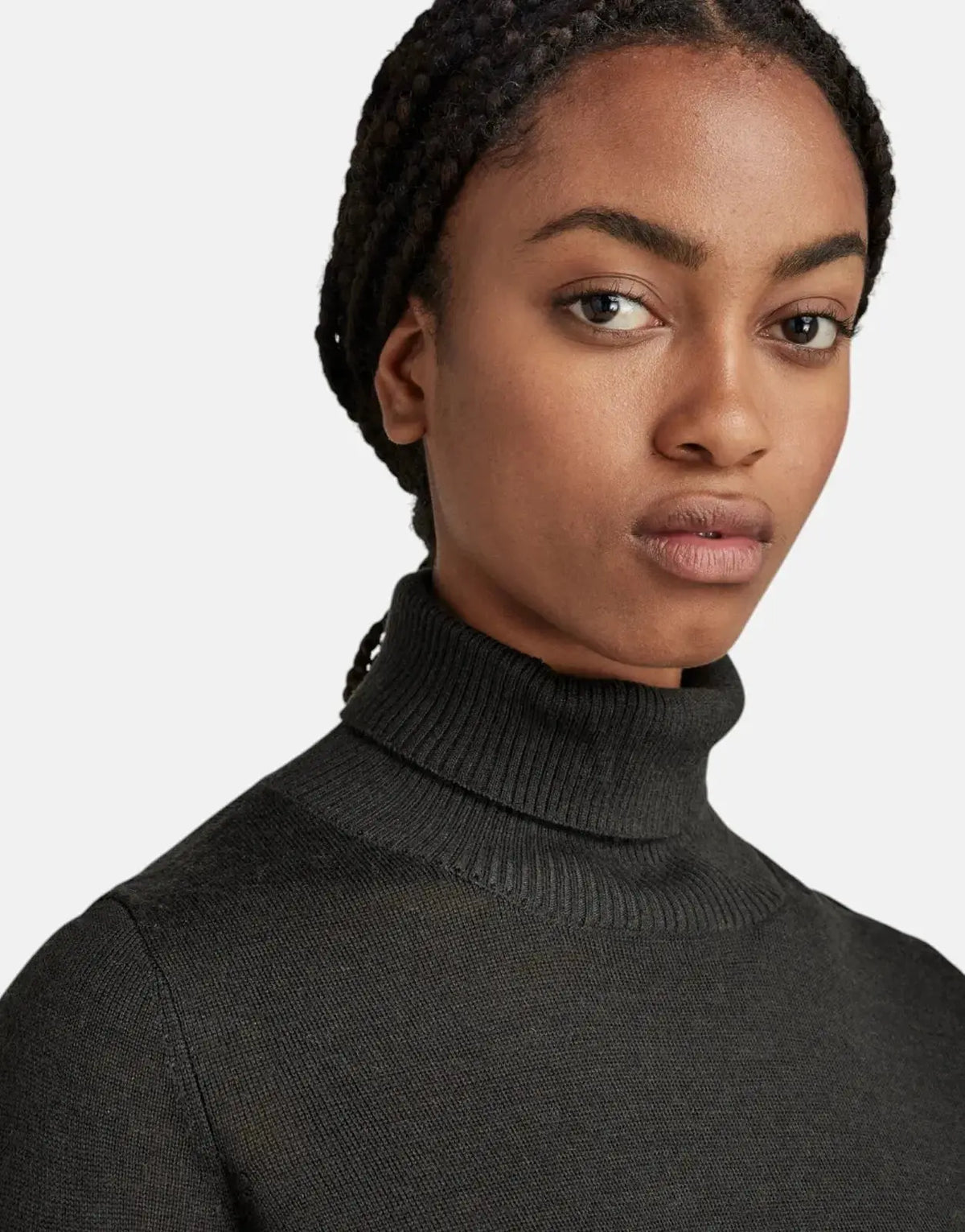 G-Star RAW Asfalt Leyla Turle Neck Knit Top - view 3