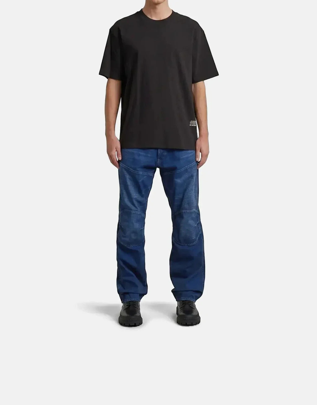 G-Star RAW Back Applique Relaxed Black T-Shirt - view 4