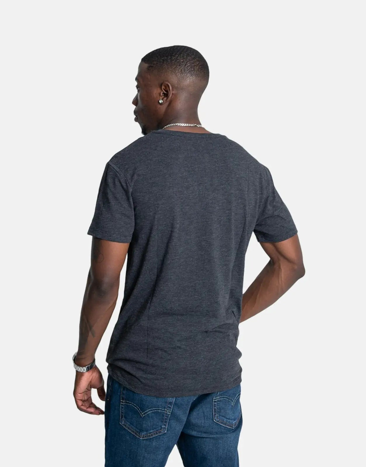 G-Star RAW Base V-Neck 2 Pack Grey T-Shirt - view 2