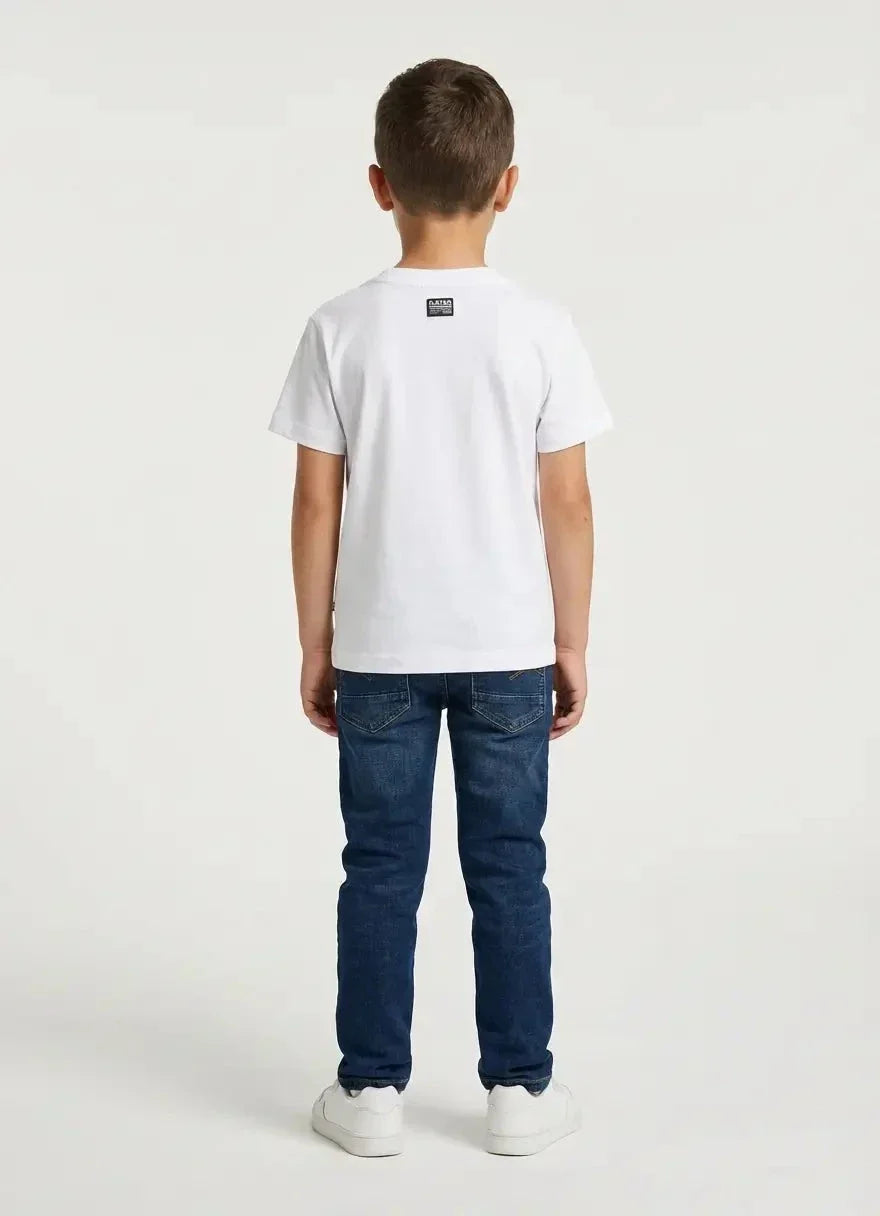 G-Star RAW Boys Badge White T-Shirt - view 2