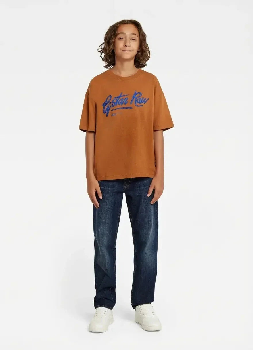 G-Star RAW Boys Mocha Bisque Boxy T-Shirt - view 3