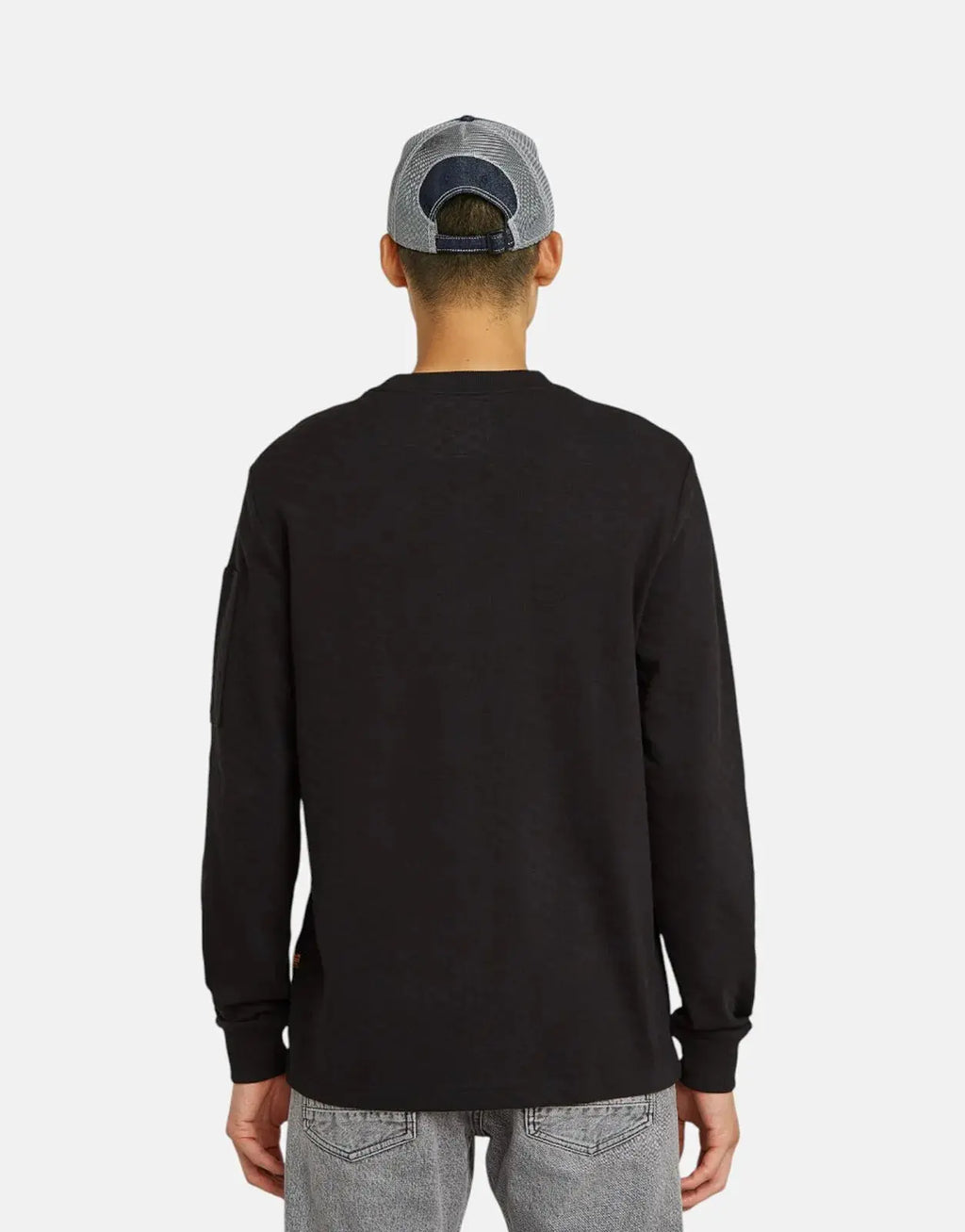 G-Star RAW Checquard Pocket Tweeter Black T-Shirt - view 2