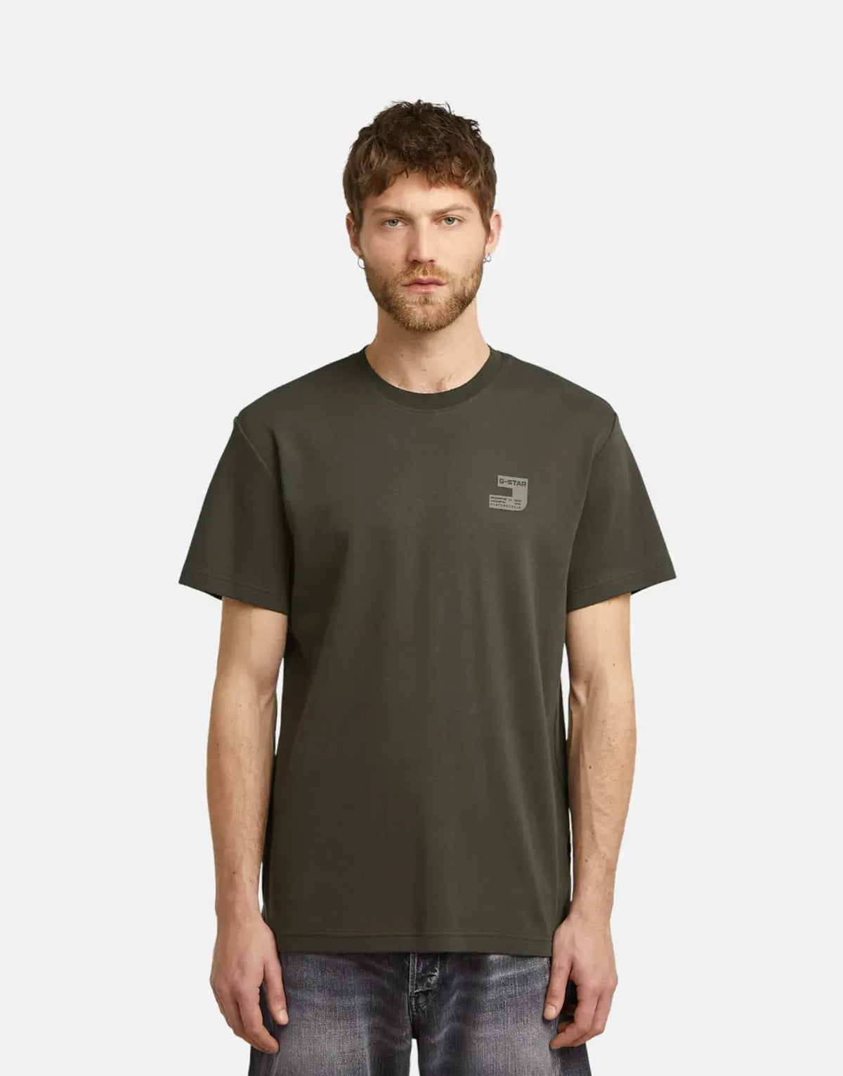 G-Star RAW Chest Logo Asfalt T-Shirt