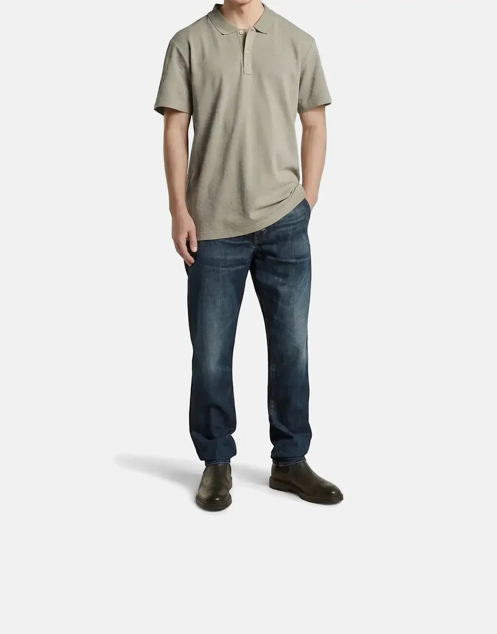 G-Star RAW Core Regular Jacquard Elephant Skin Polo Shirt - view 4