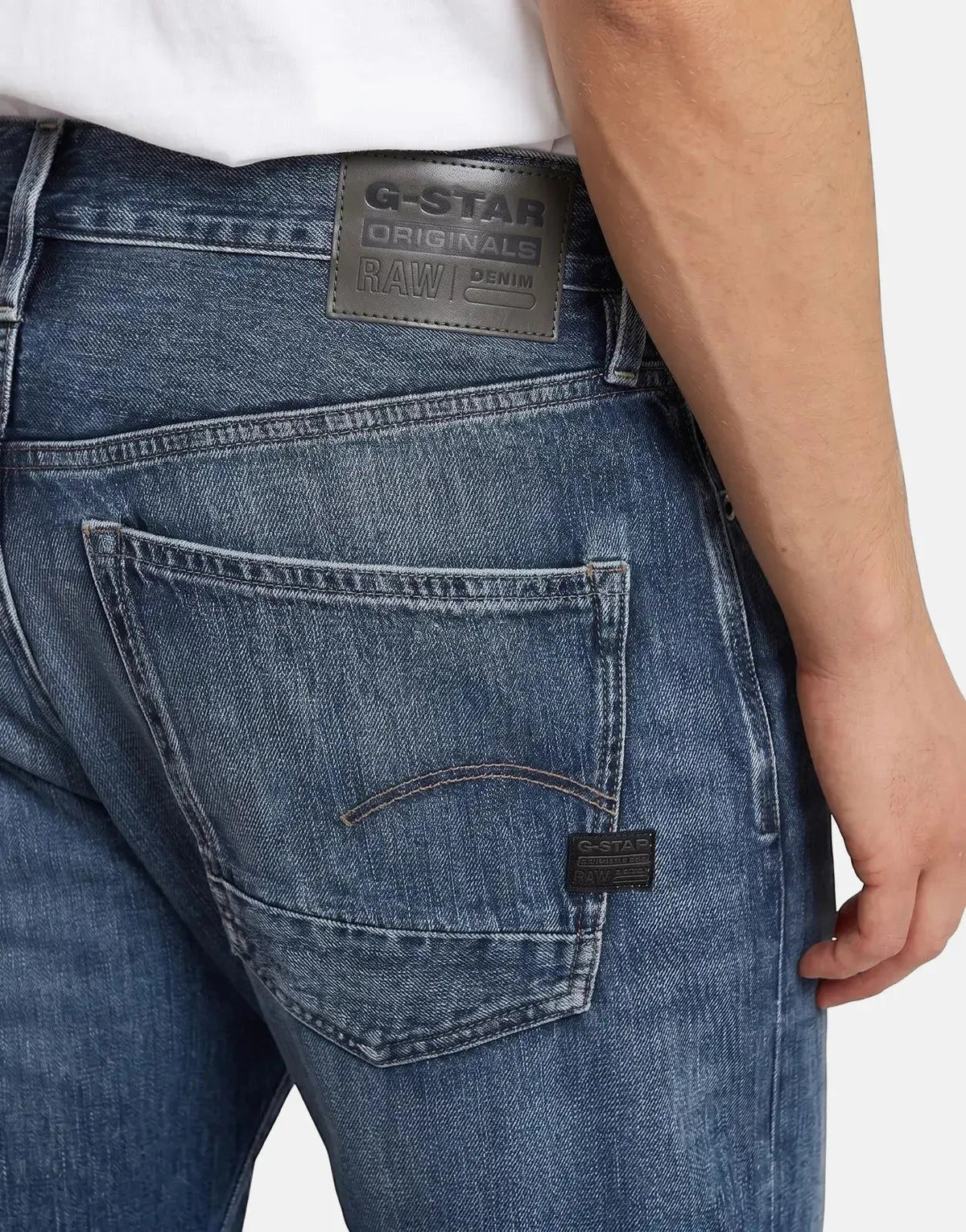 G-Star RAW Dakota Regular Straight Worn In Waterspouts Jeans - view 4
