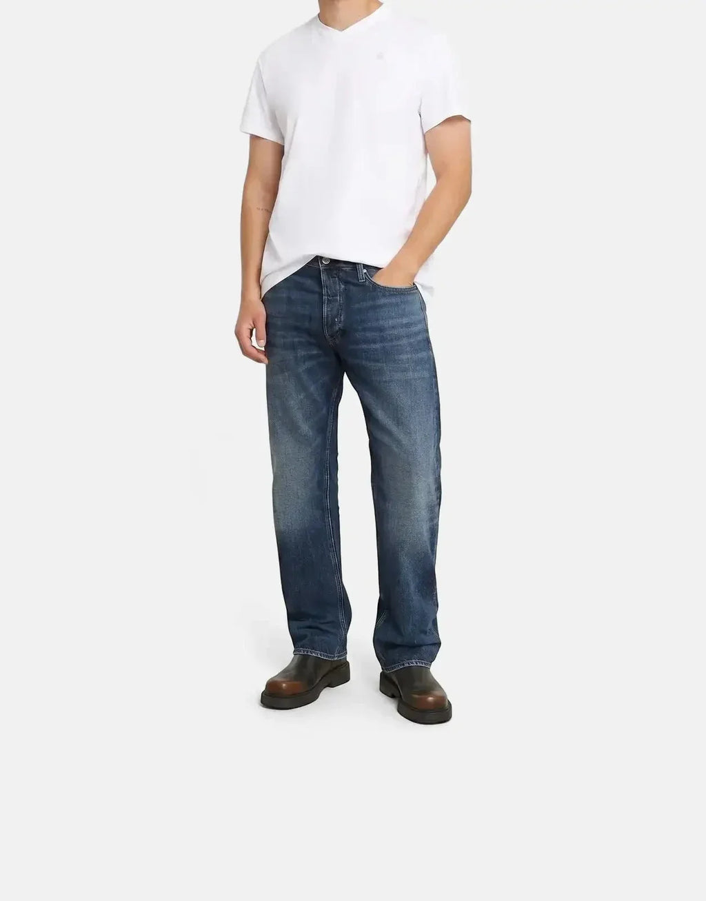 G-Star RAW Dakota Regular Straight Worn In Waterspouts Jeans - view 3