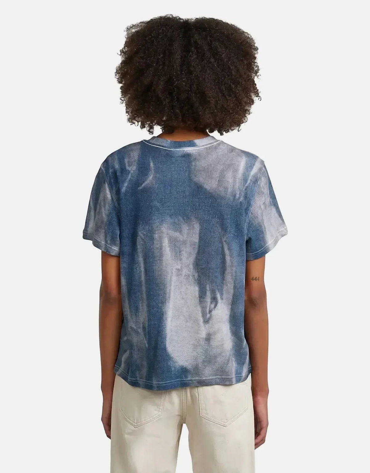G-Star RAW Denim Print Denim Flame T-Shirt - view 2