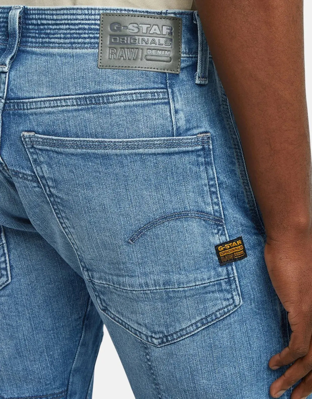 G-Star RAW Diver 3D Slim Uniform Blue Jeans - view 4