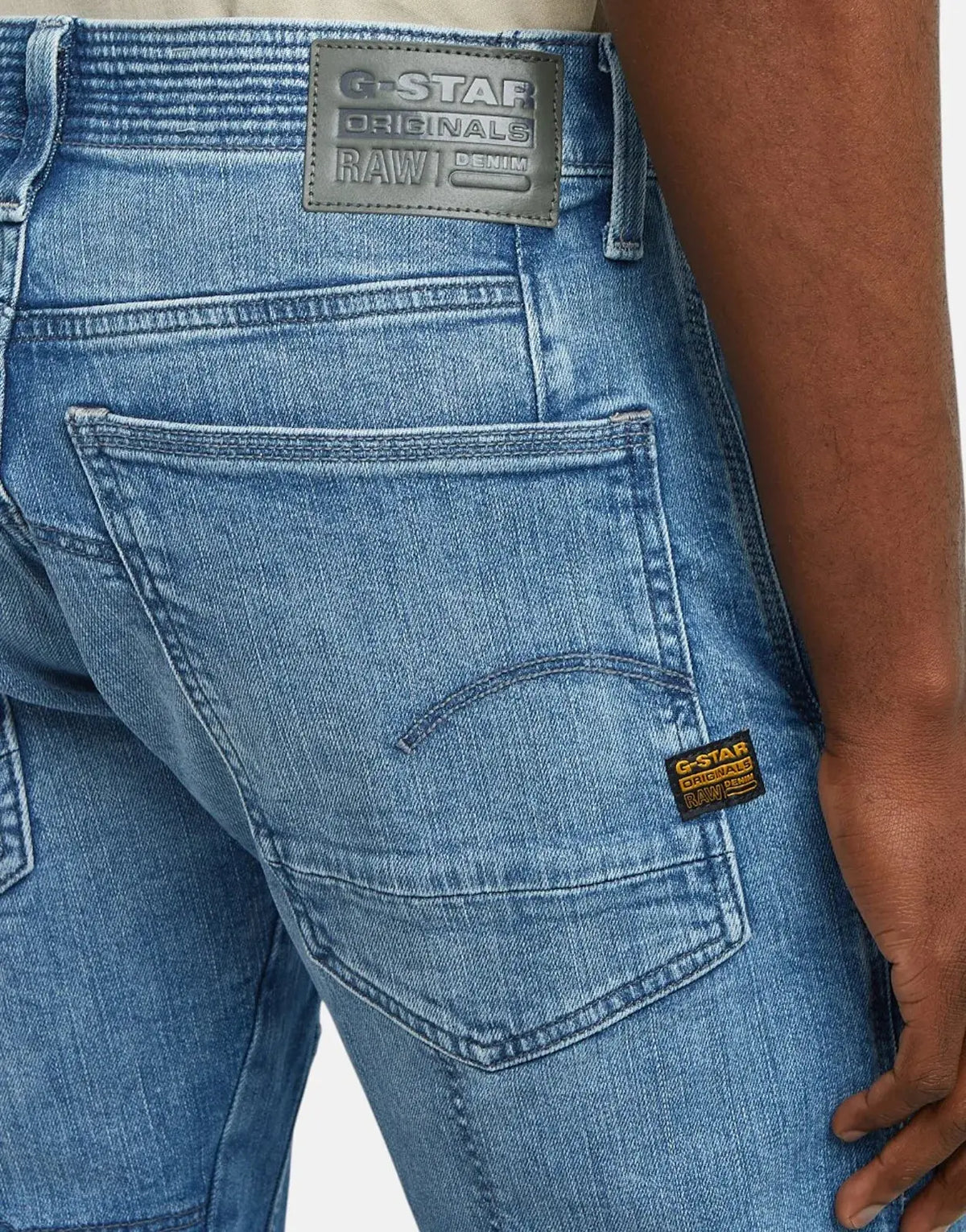 G-Star RAW Diver 3D Slim Uniform Blue Jeans - view 4