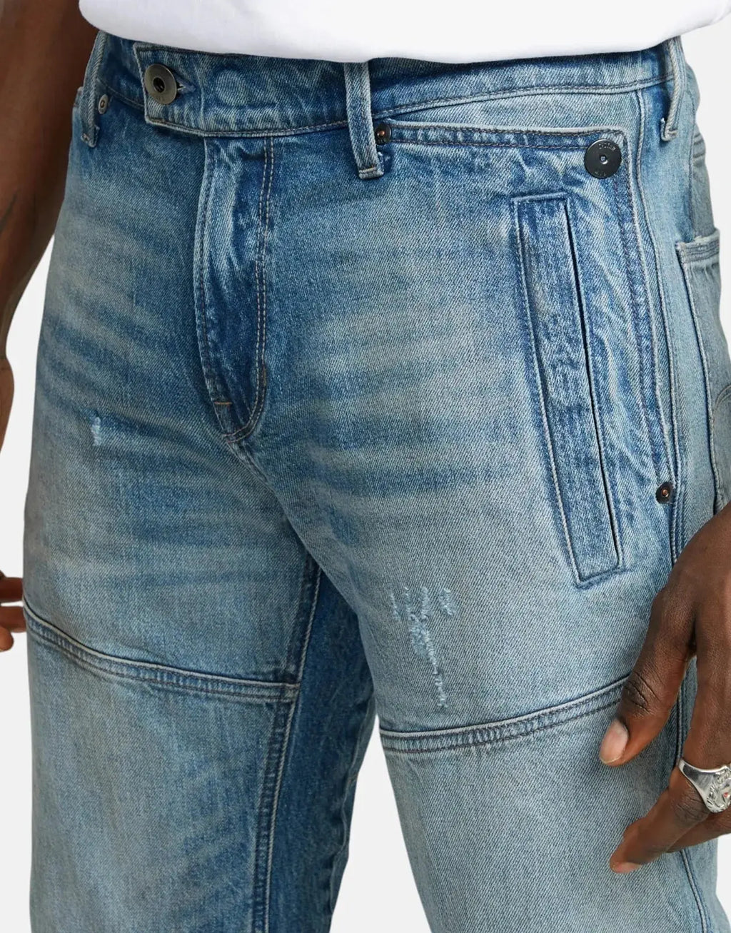 G-Star RAW Diver 3D Slim Vintage Jeans - view 3
