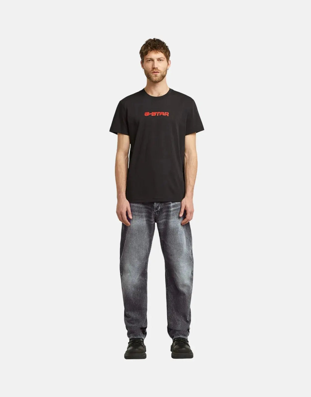 G-Star RAW Gel Print Black T-Shirt - view 3