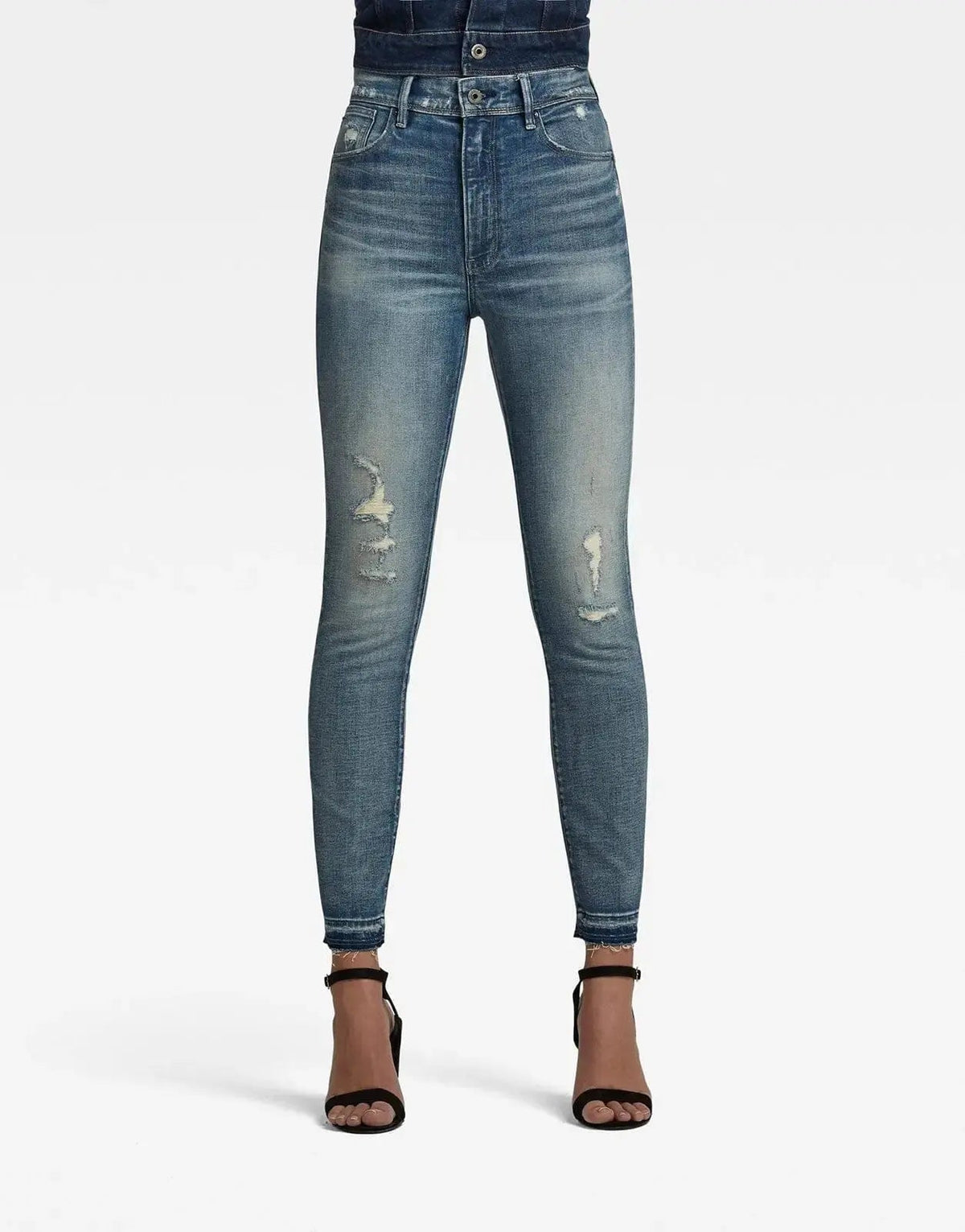 G-Star RAW Kafey Ultra High Ankle Jeans