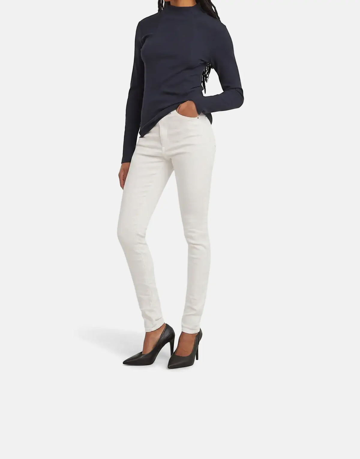 G-Star RAW Kafey Ultra High Skinny Rinsed Jeans - view 4