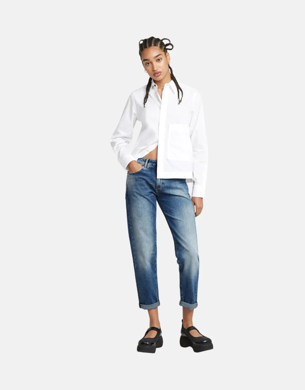 G-Star RAW Kate Boyfriend Azure Jeans - view 4