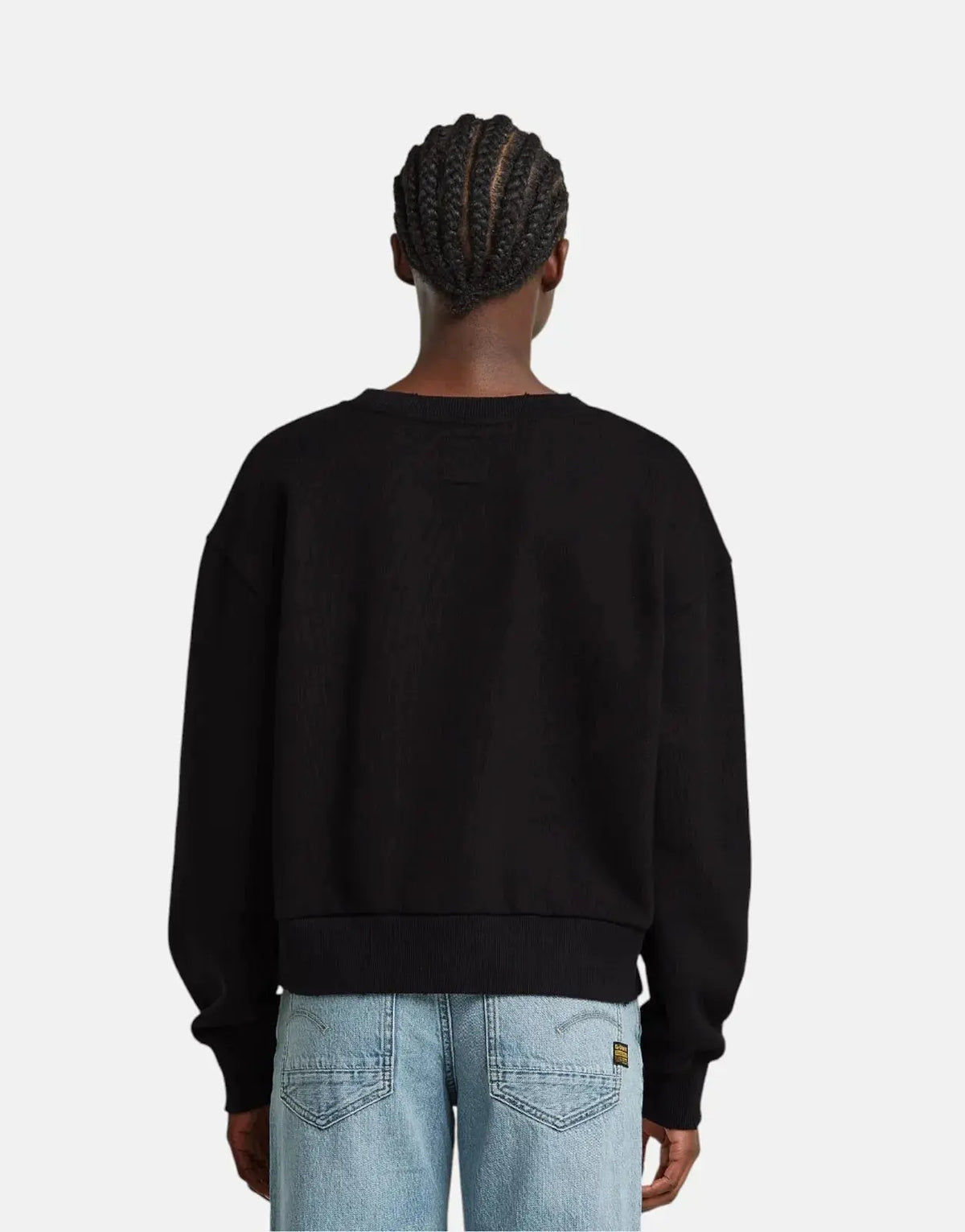 G-Star RAW Logo Loose Black Sweatshirt - view 2