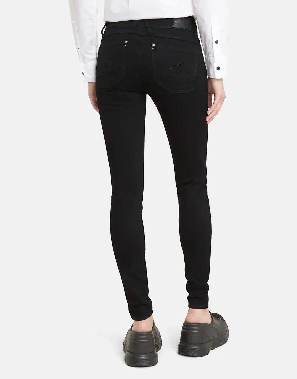 G-Star RAW Lynn Mid Skinny Pitch Black Jeans - view 2