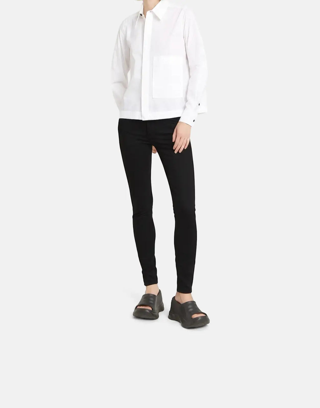G-Star RAW Lynn Mid Skinny Pitch Black Jeans - view 4