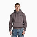 Men's Back Print Pull Over Hoodie