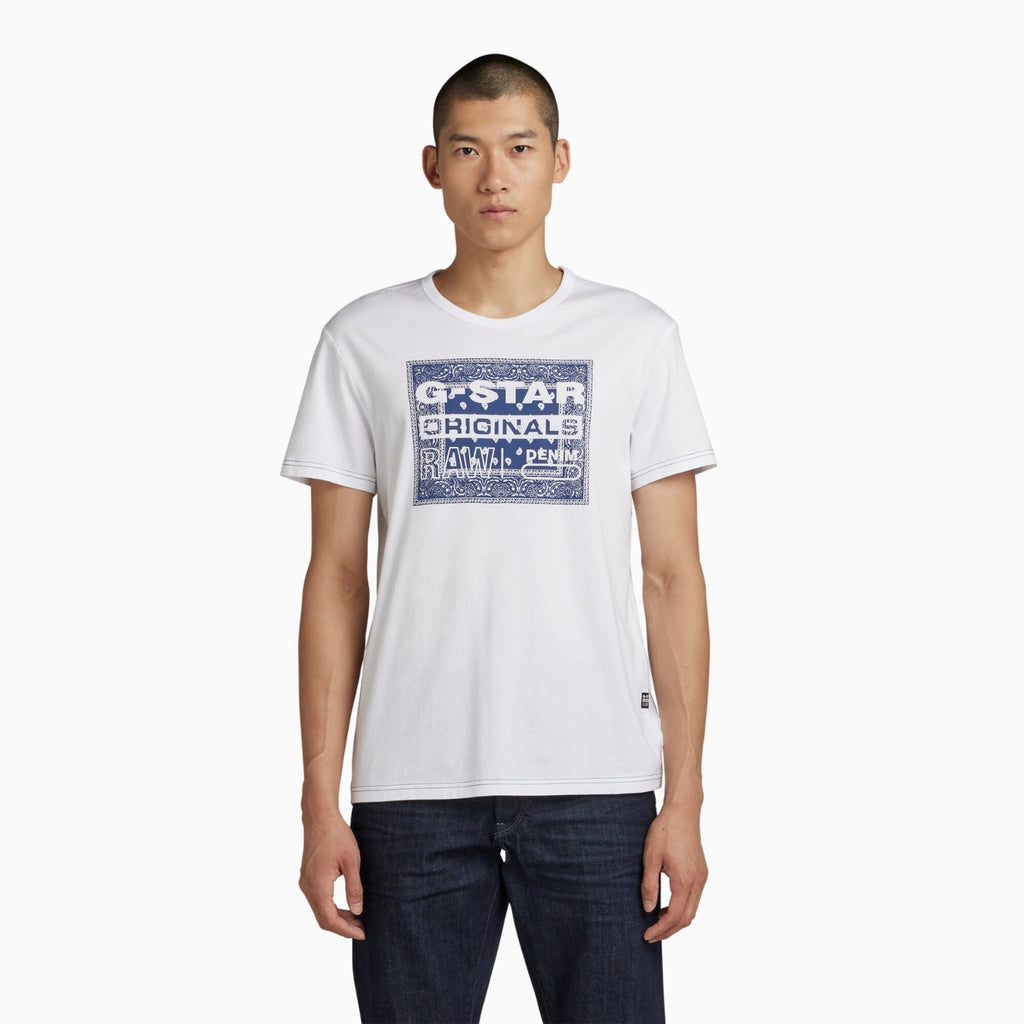 Men's Bandana R T Crew Neck T Shirt