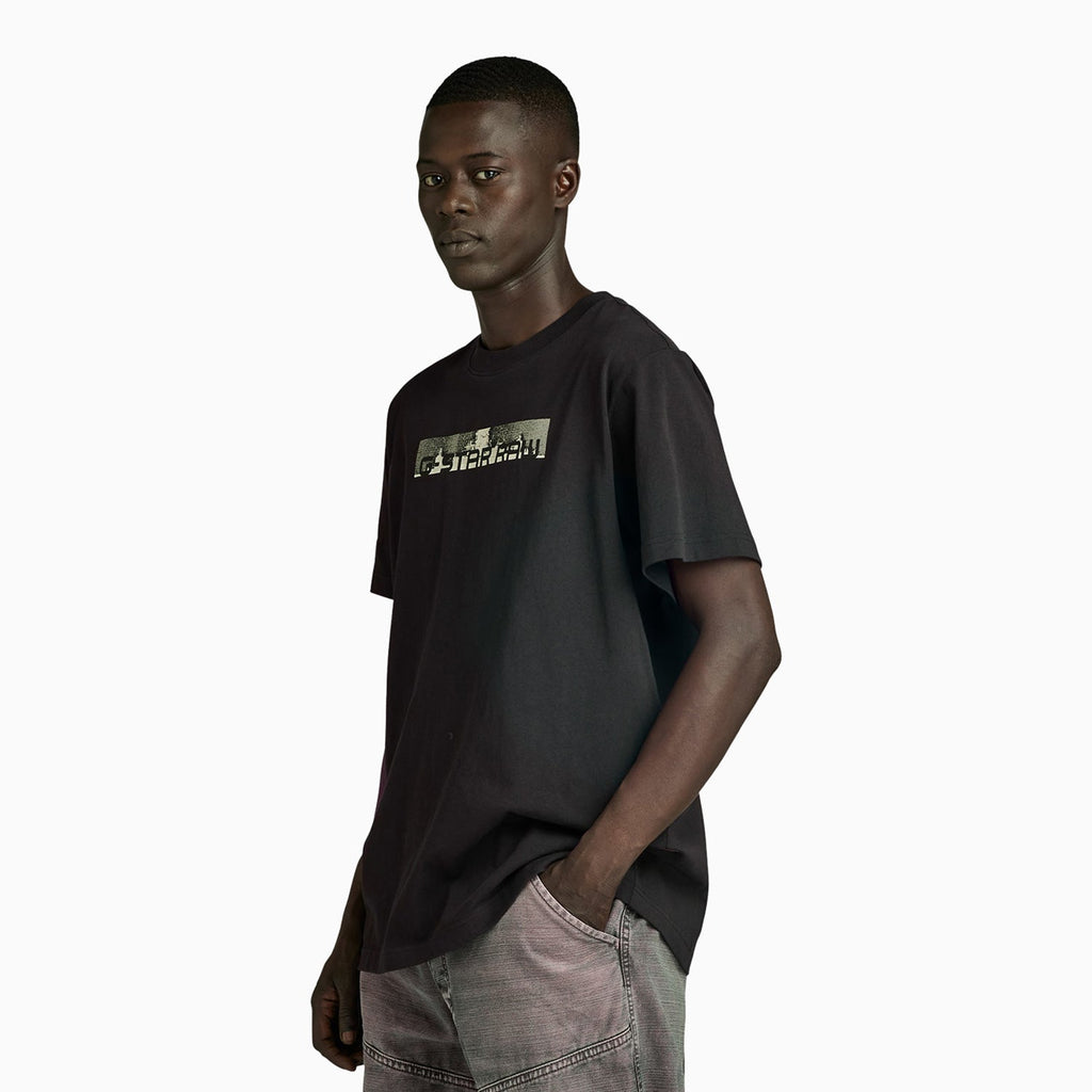 Men's Flight Deck Back Graphic Loose T-Shirt