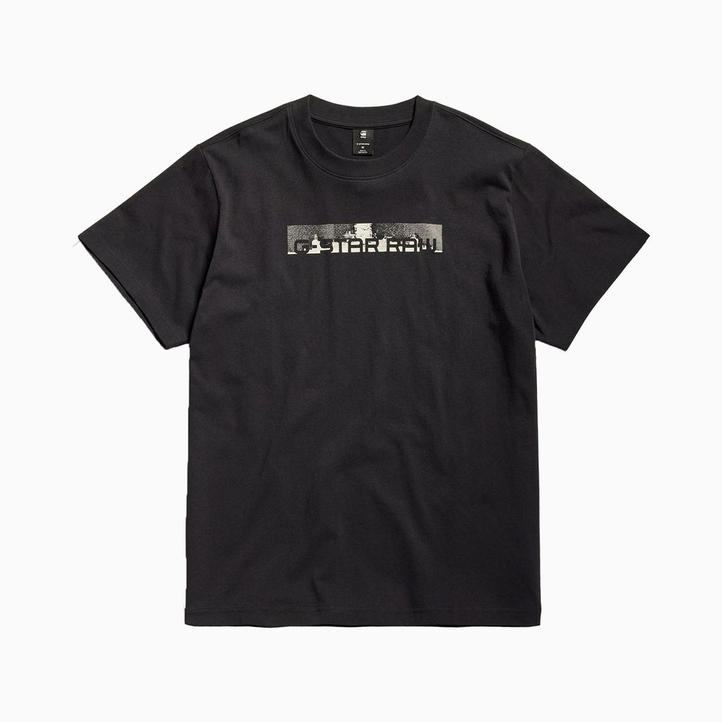 Men's Flight Deck Back Graphic Loose T-Shirt