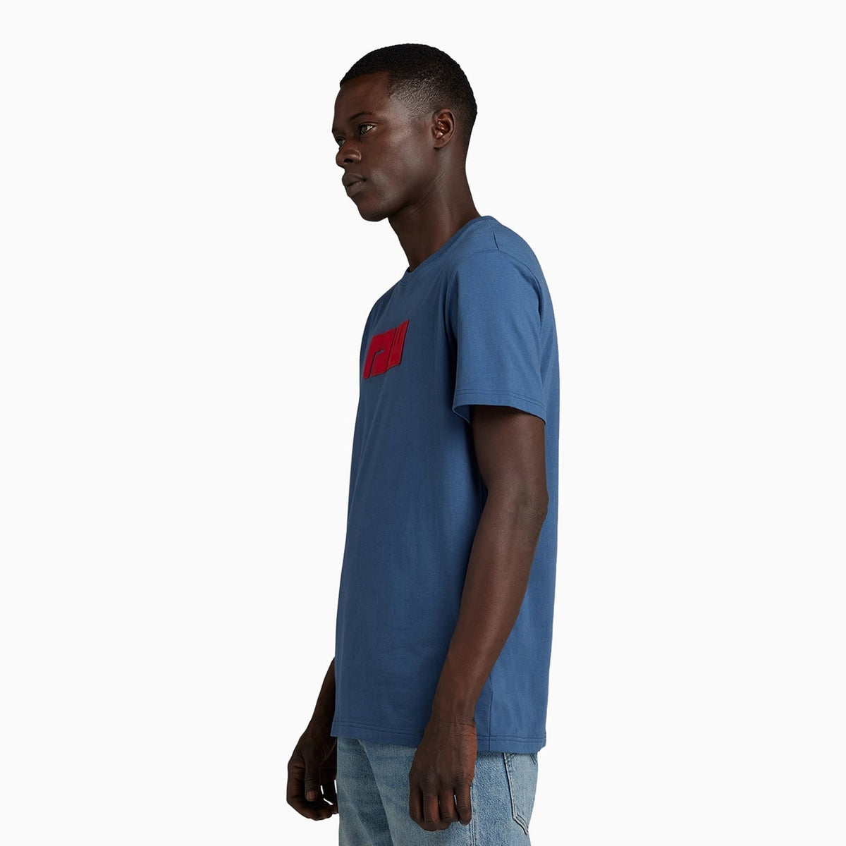 Men's Raw Logo Short Sleeve T Shirt