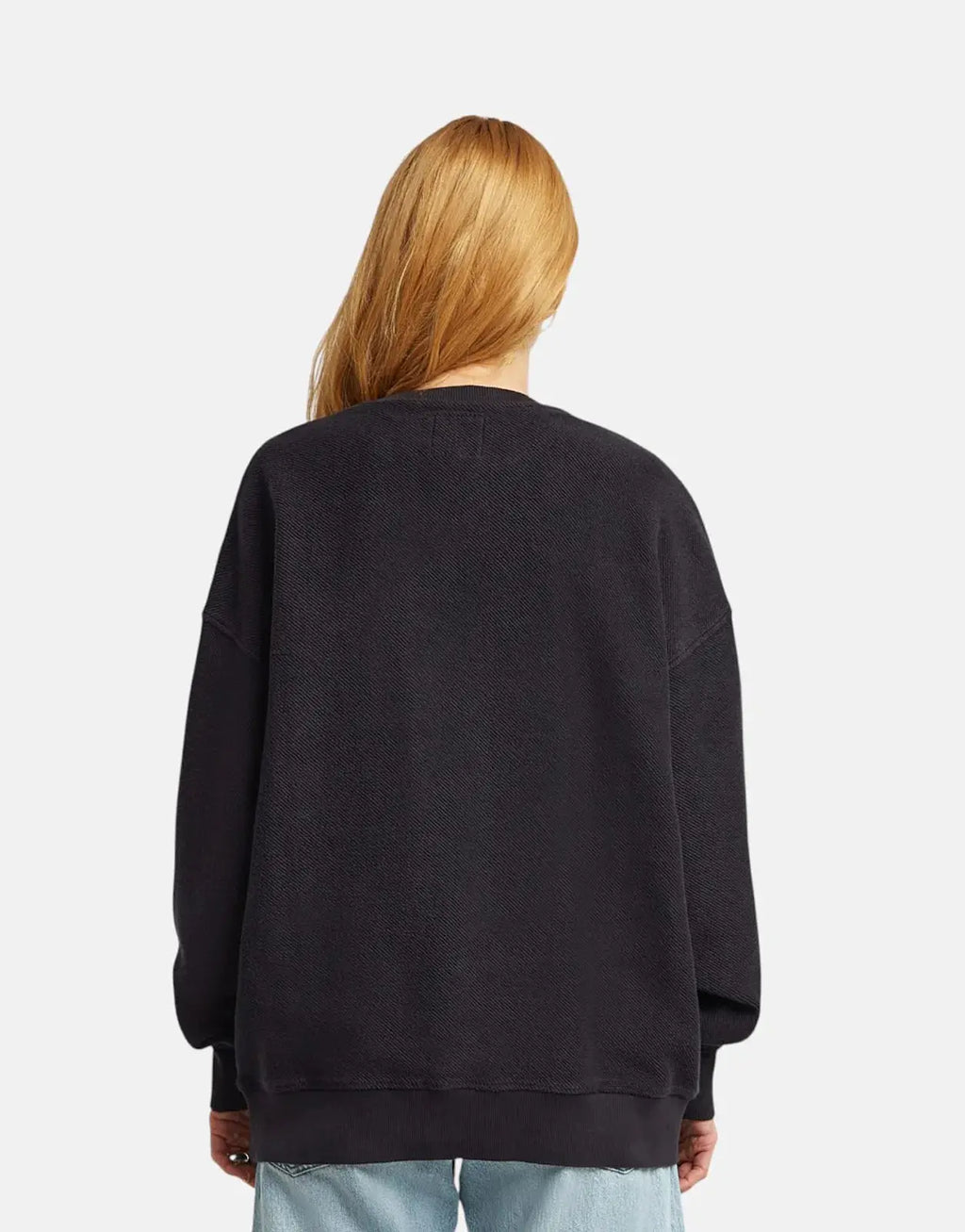 G-Star RAW Multi Pocket Mix Loose Cropped Black Sweater - view 2
