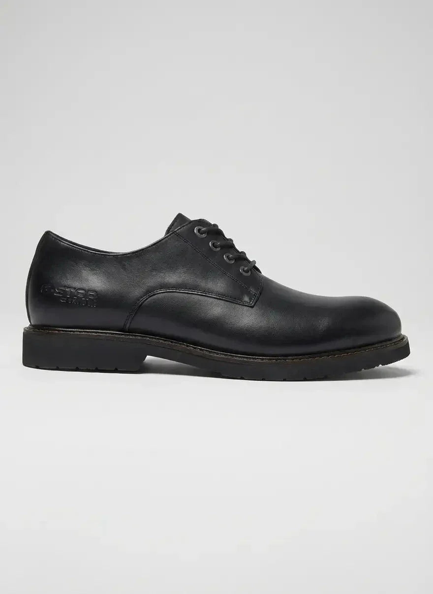 G-Star RAW Parc Basic Lace Up Black Shoe