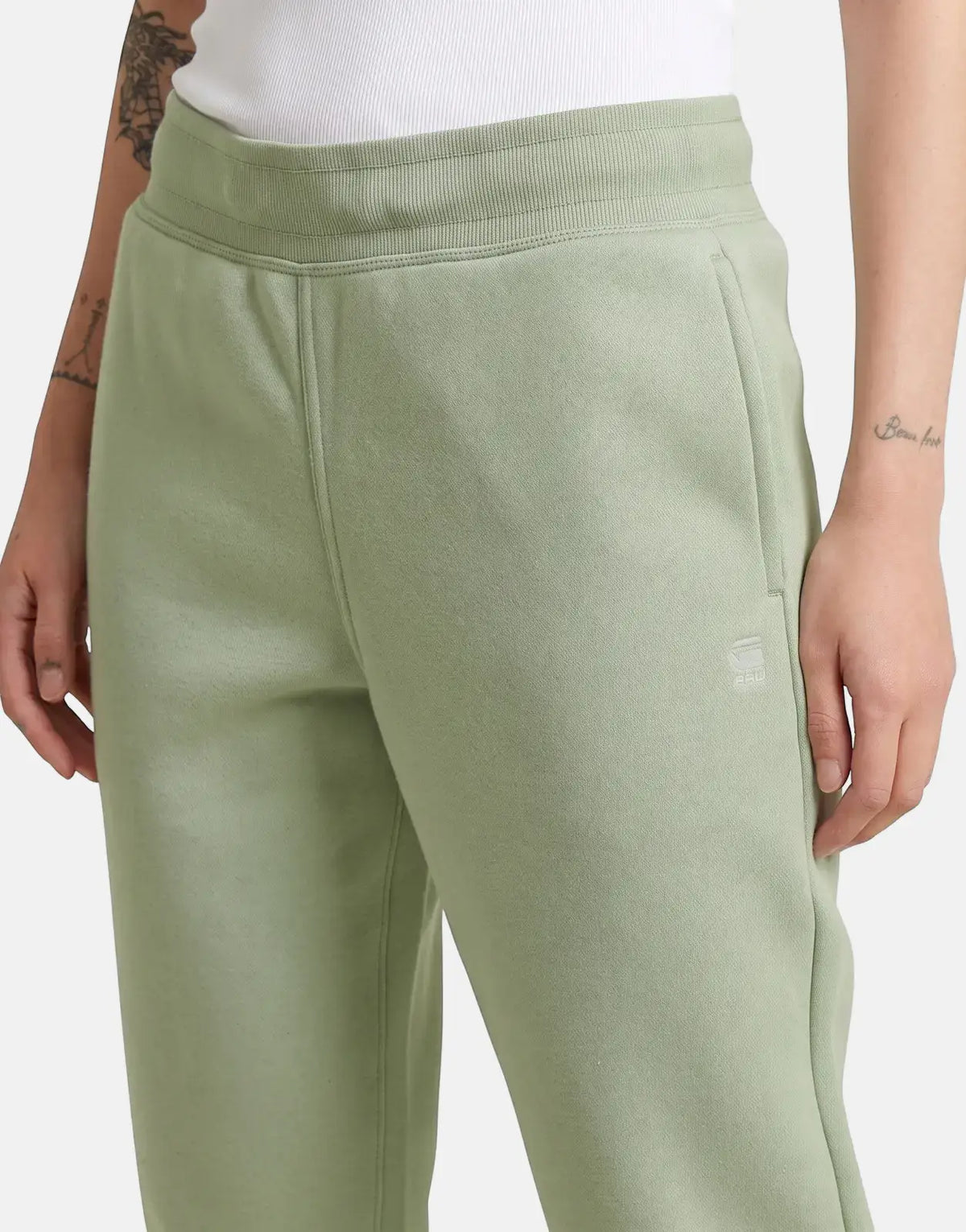 G-Star RAW Premium Core 2.0 Pale Green Sweatpants - view 3