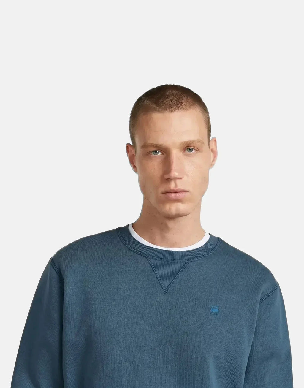 G-Star RAW Premium Core Rank Blue Sweatshirt - view 3