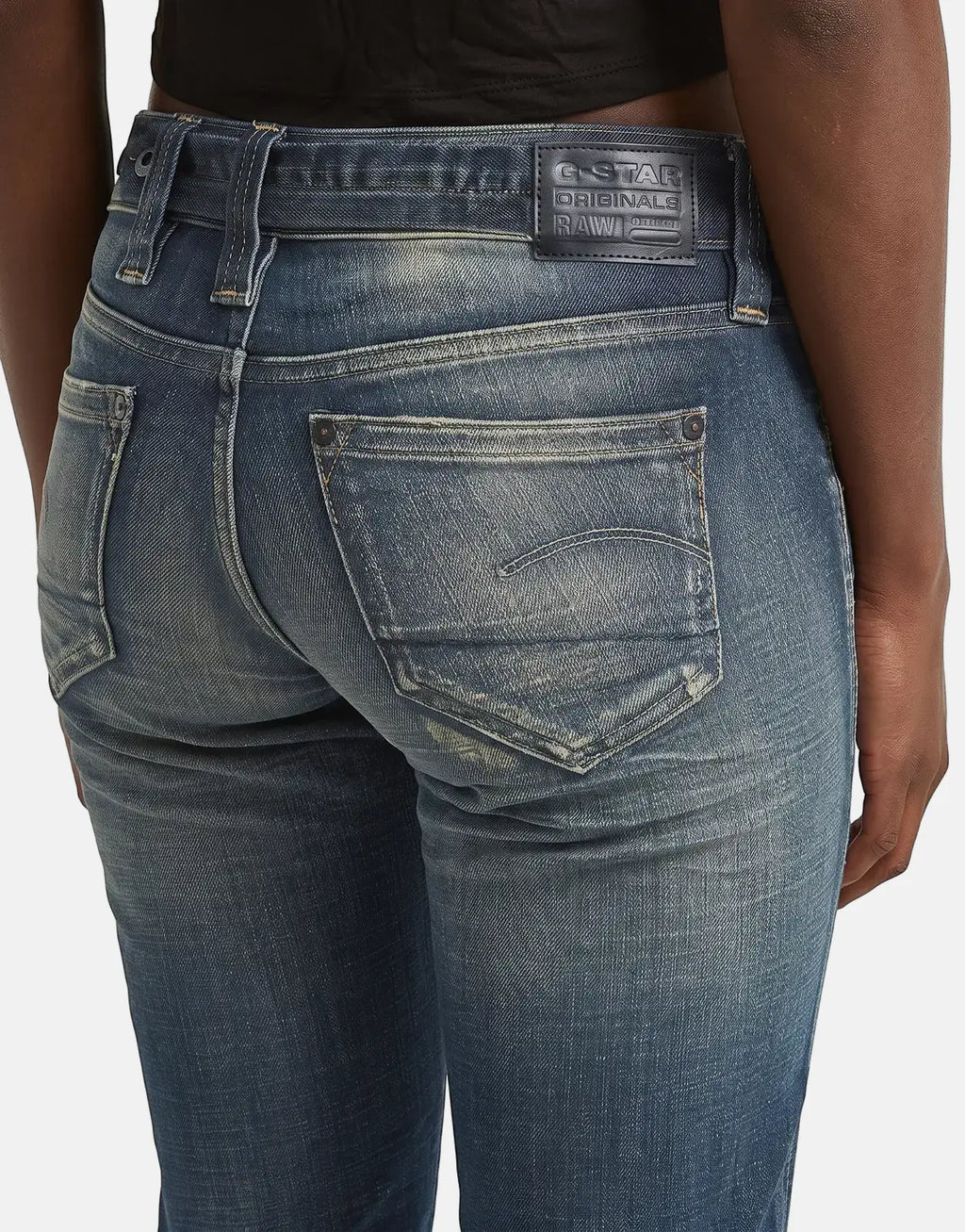 G-Star RAW Radar Slim Straight Vintage Desert Blue Jeans - view 3