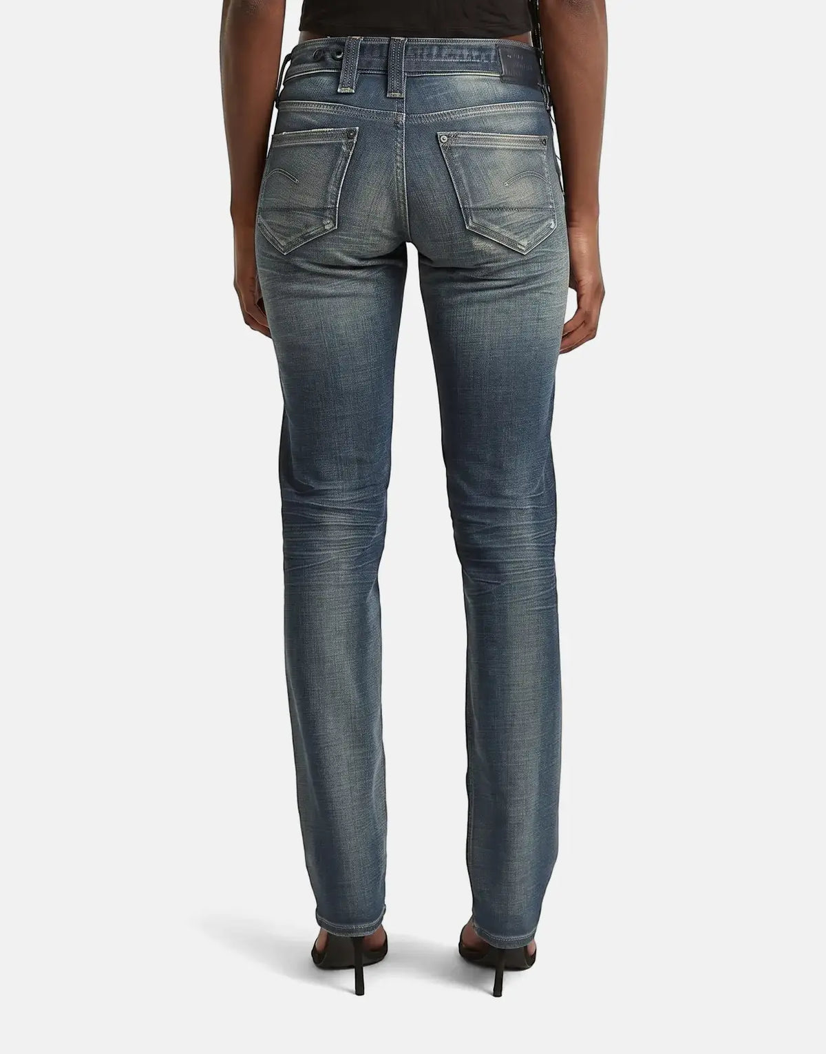 G-Star RAW Radar Slim Straight Vintage Desert Blue Jeans - view 2