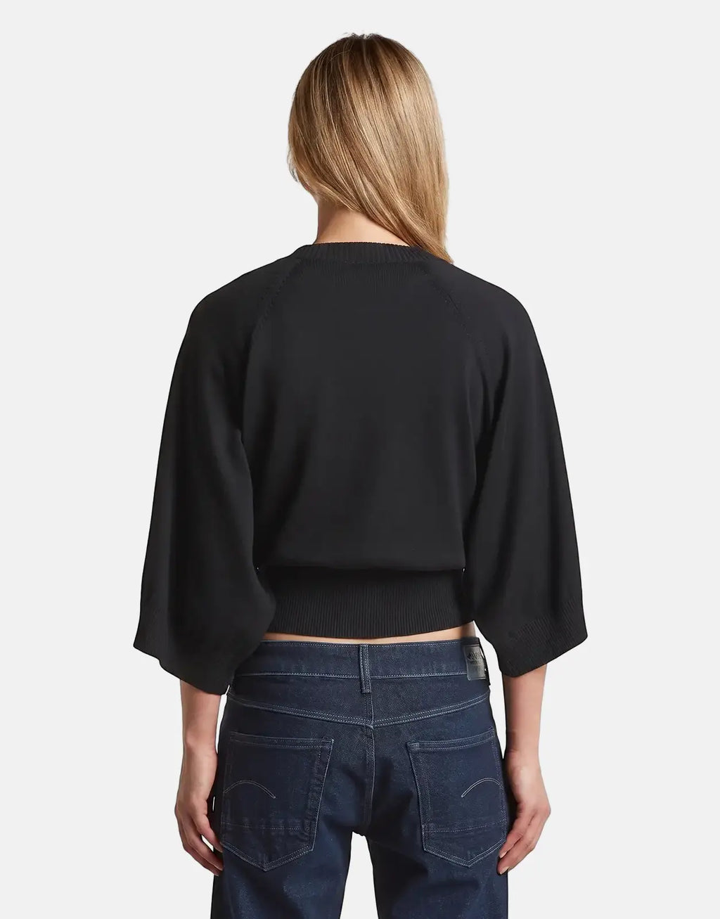 G-Star RAW Raglan Top Dk Black - view 2