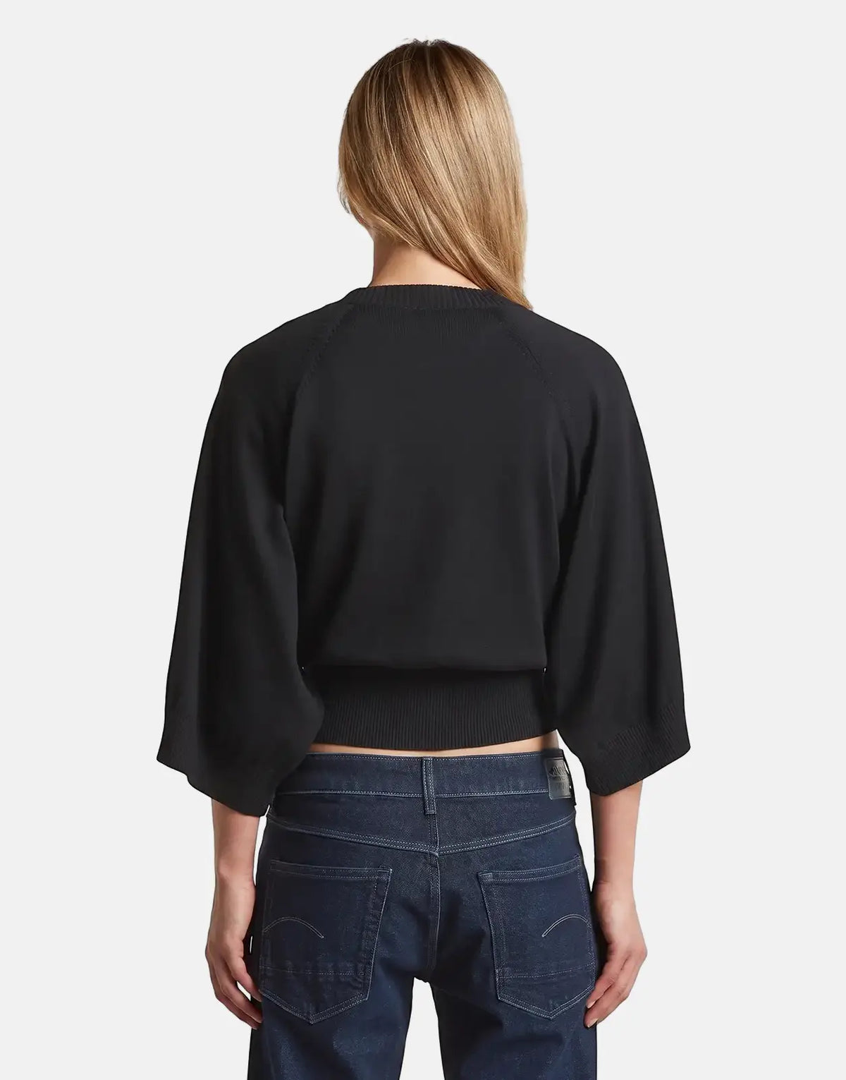 G-Star RAW Raglan Top Dk Black - view 2